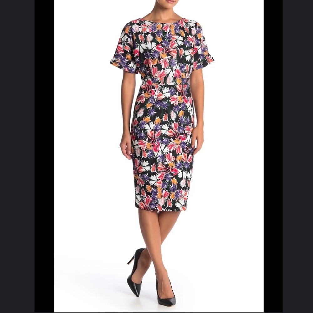 Alexia Admor Floral Sheath Dress | Women’s Size Small